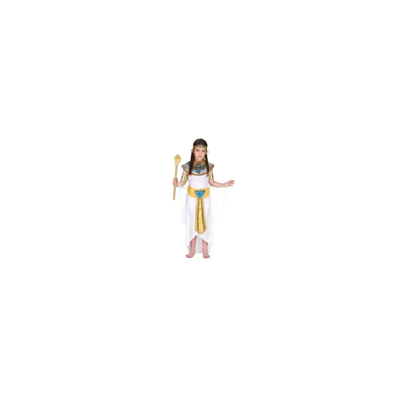 DEGUISEMENT EGYPTIENNE BLANCHE TAILLE S 3/4 ANS DEGUISEMENT EGYPTIENNE BLANCHE TAILLE S 3/4 ANS