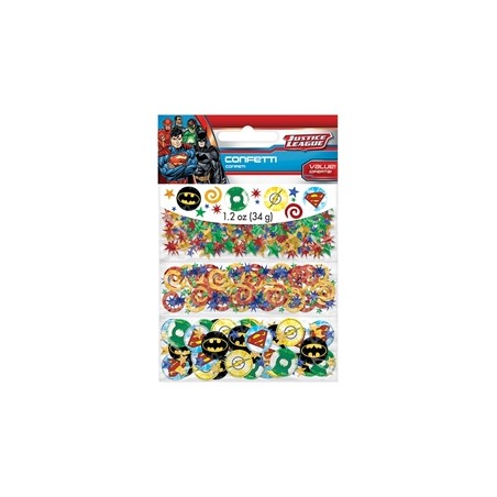 CONFETTIS JUSTICE LEAGUE 34G 