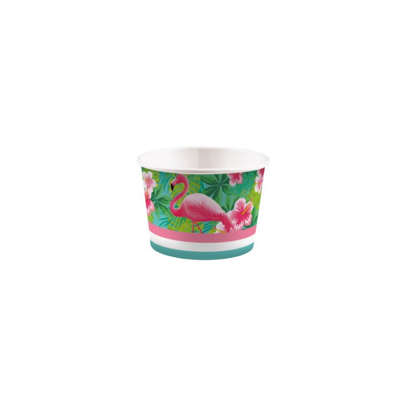 8 COUPELLES A GLACE FLAMANT ROSE 8 COUPELLES A GLACE FLAMANT ROSE