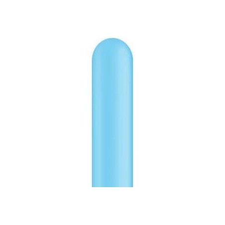 50 BALLONS A MODELER  260 Q-PACK BLEU PALE 