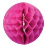 3 BOULES DECO 8 CM FUSHIA 