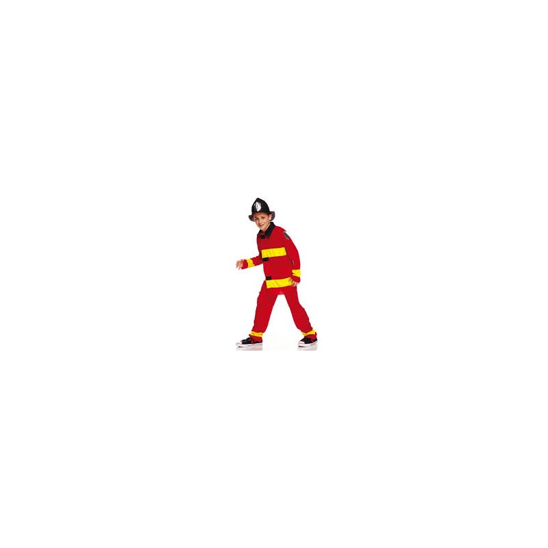 DEGUISEMENT POMPIER ROUGE TAILLE 7-9 ANS DEGUISEMENT POMPIER ROUGE TAILLE 7-9 ANS