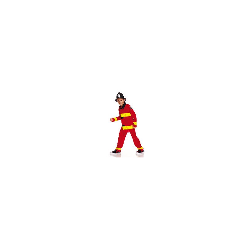 DEGUISEMENT POMPIER ROUGE TAILLE 9-11 ANS DEGUISEMENT POMPIER ROUGE TAILLE 9-11 ANS