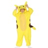 DEGUISEMENT CHINCHILLA ELECTRIQUE JAUNE TAILLE 10-12 ANS