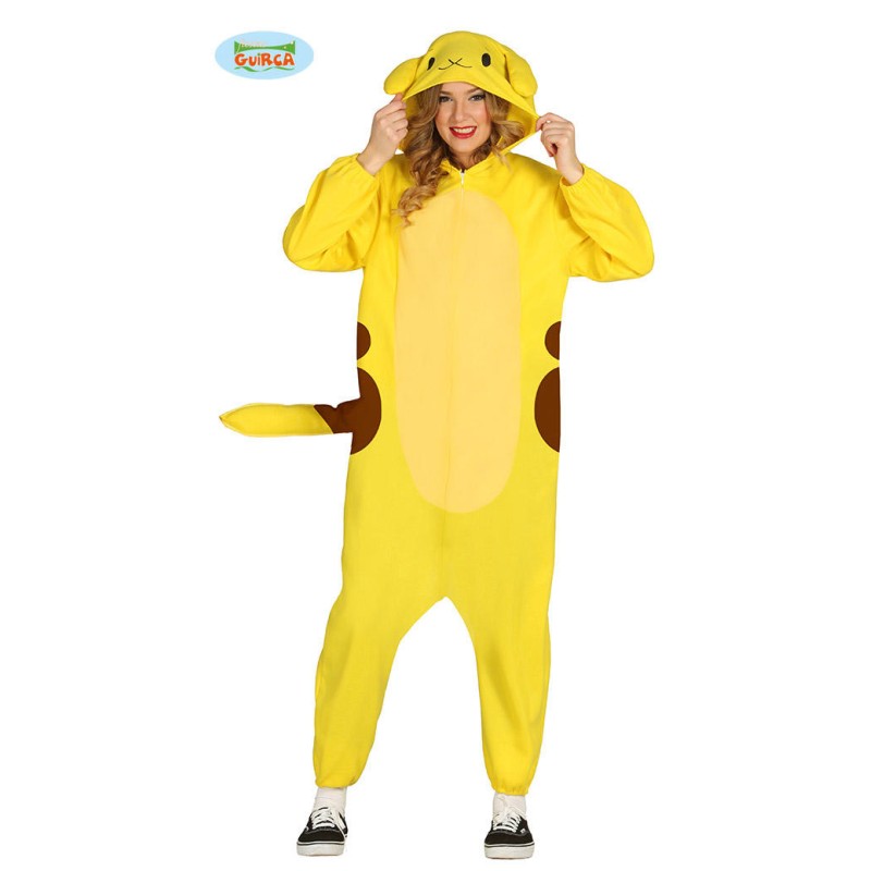 DEGUISEMENT CHINCHILLA ELECTRIQUE JAUNE TAILLE M DEGUISEMENT CHINCHILLA ELECTRIQUE JAUNE TAILLE M