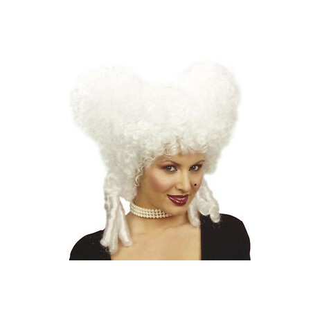PERRUQUE BAROQUE BLANCHE 