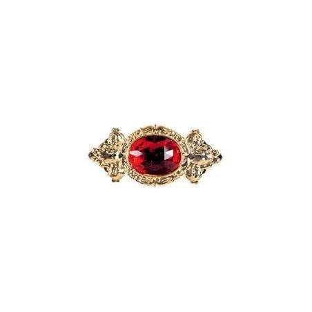 BROCHE RUBIS ROUGE
