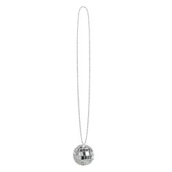 COLLIER BOULE A FACETTES 