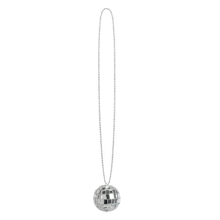COLLIER BOULE A FACETTES 