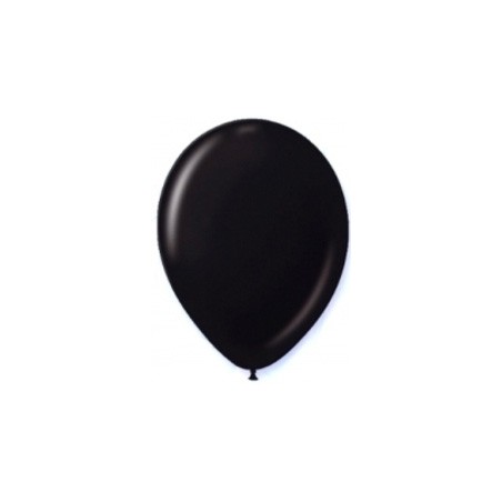 12 BALLONS LATEX 28 CM NOIR 