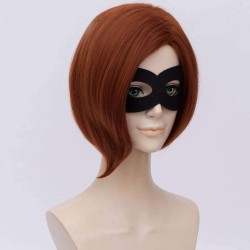 PERRUQUE ELASTIGIRL CARRE FEMME ROUSSE 