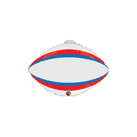 BALLON METALLIQUE BALLON DE RUGBY 