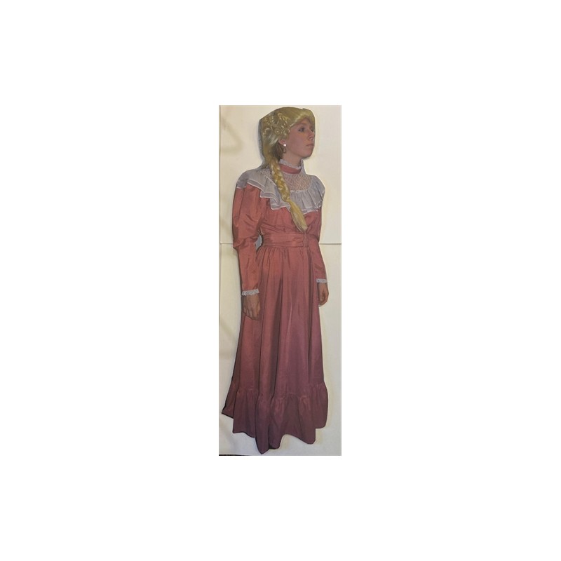 DEGUISEMENT ROBE ROSE  1900 TAILLE M