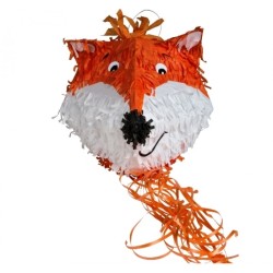 PINATA A FICELLES OU A TAPER TETE DE RENARD