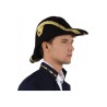 CHAPEAU BICORNE PIRATE OU NAPOLEON ADULTE FEUTRE LUXE