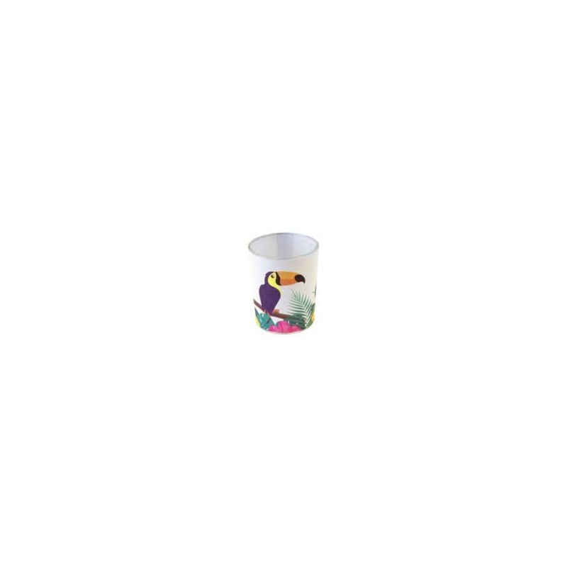 PHOTOPHORE EN VERRE TOUCAN PHOTOPHORE EN VERRE TOUCAN