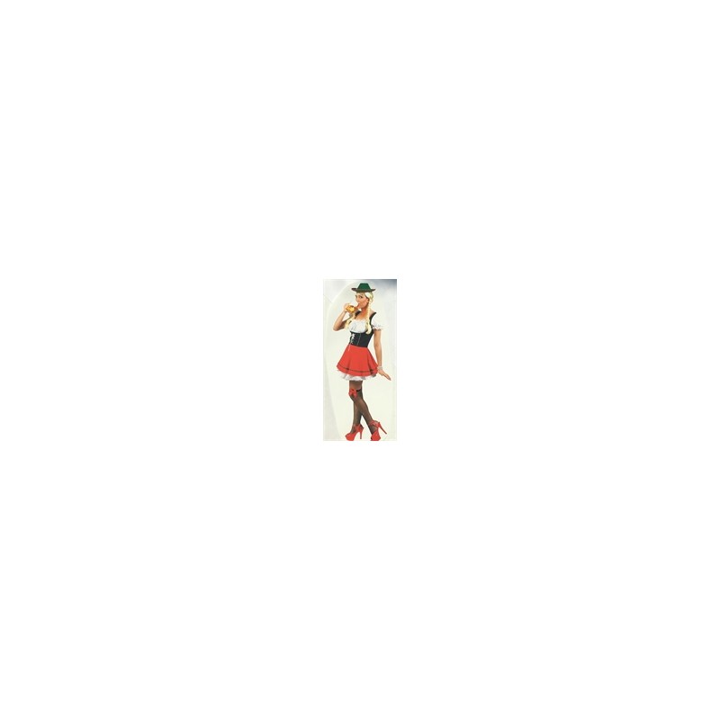 DEGUISEMENT TYROLIENNE COURTE TAILLE 36/38 DEGUISEMENT TYROLIENNE COURTE TAILLE 36/38