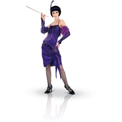 DEGUISEMENT ROBE CHARLESTONE TAILLE UNIQUE 