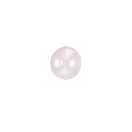BALLON ORBZ BOULE CRISTAL ROSE S40