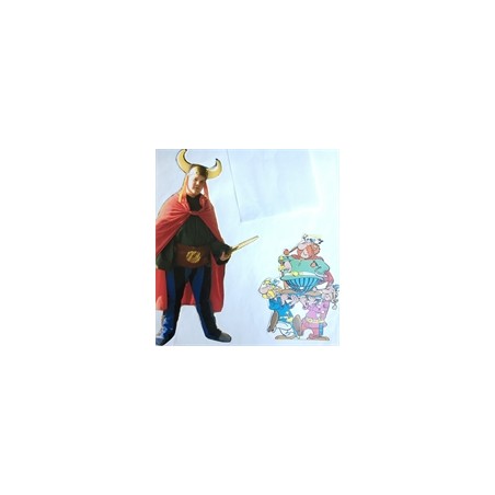 DEGUISEMENT CHEF GAULOIS ABRARACOURCIX TAILLE M/L