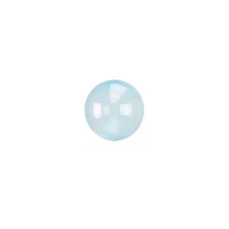 BALLON ORBZ BOULE CRISTAL BLEUE S40