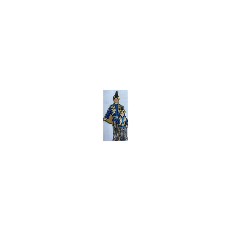 DEGUISEMENT 1001 NUITS BLEU/OR TAILLE 50