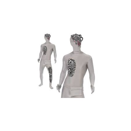 DEGUISEMENT SECONDE PEAU ROBOTIC TAILLE L