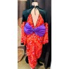 DEGUISEMENT GEISHA TRADITIONNELLE KIMONO TAILLE S A XL