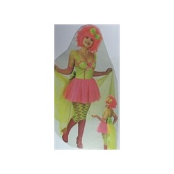 DEGUISEMENT NEON BALLERINA 80 S  TAILLE 36/38