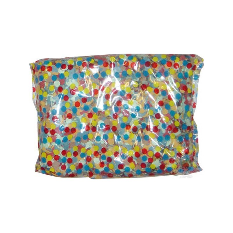 SACHET DE 100 G CONFETTIS MULTICOLORES