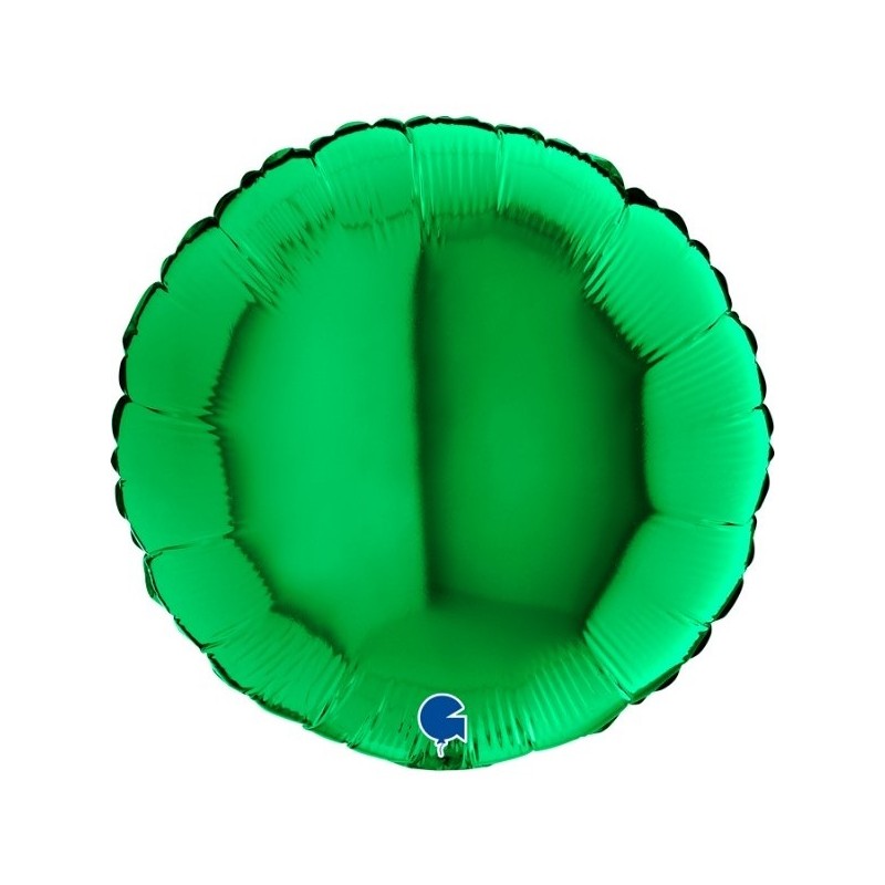 BALLON METALLIQUE ROND VERT 46 CM BALLON METALLIQUE ROND VERT 46 CM