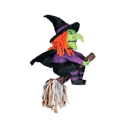 PINATA SORCIERE AVEC BALAI 3D