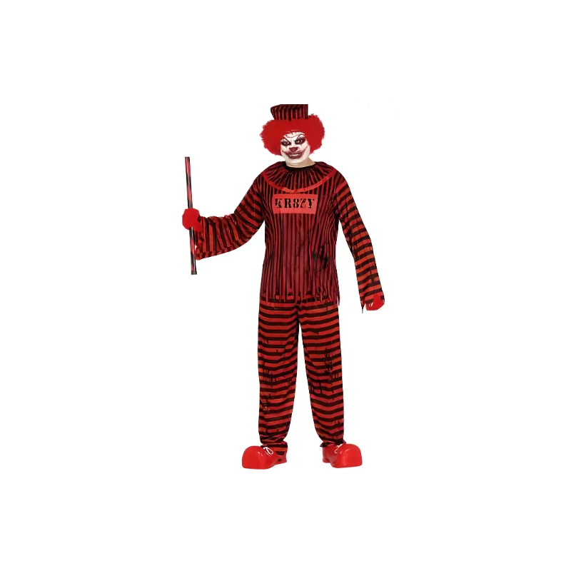 DEGUISEMENT CLOWN PSYCHO HALLOWEEN TAILLE L