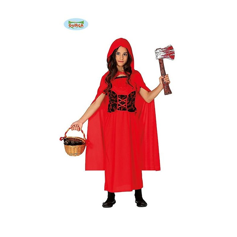 DEGUISEMENT CHAPERON ROUGE ENFANT HALLOWEEN TAILLE 5/6 ANS DEGUISEMENT CHAPERON ROUGE ENFANT HALLOWEEN TAILLE 5/6 ANS