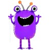BALLON MARCHEUR AIRWALKER MONSTRE VIOLET