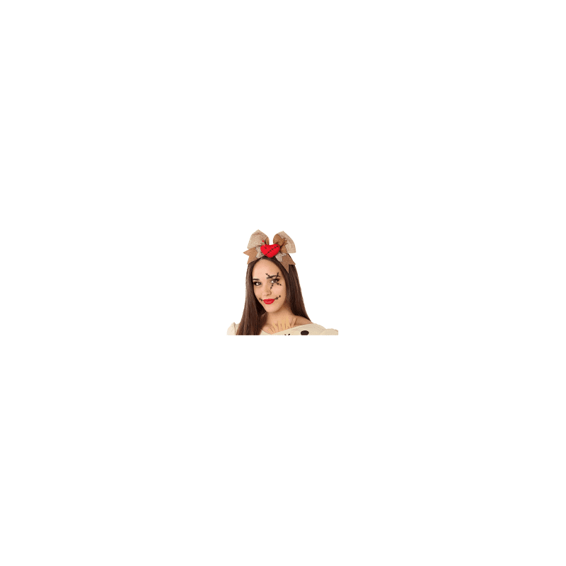 SERRE TETE POUPEE VAUDOU HALLOWEEN SERRE TETE POUPEE VAUDOU HALLOWEEN
