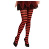 COLLANT RAYE NOIR ET ROUGE TAILLE XL