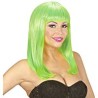 PERRUQUE LONGUE VERT NEON 