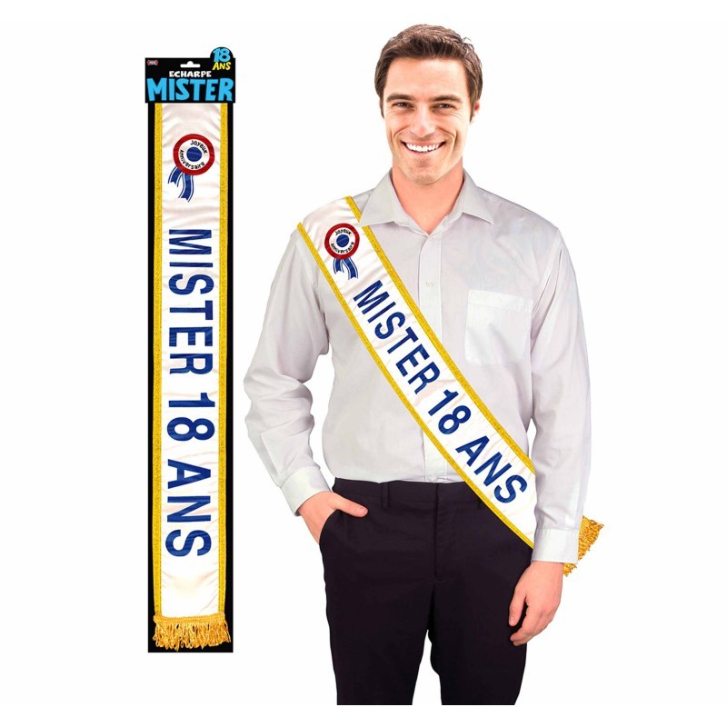 ECHARPE MISTER 18 ANS ECHARPE MISTER 18 ANS