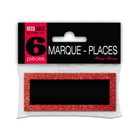 MARQUE PLACE PAILLETTE ROUGE