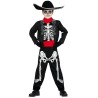 DEGUISEMENT SQUELETTE JOUR DES MORTS MARIACHI TAILLE 10-12 ANS 