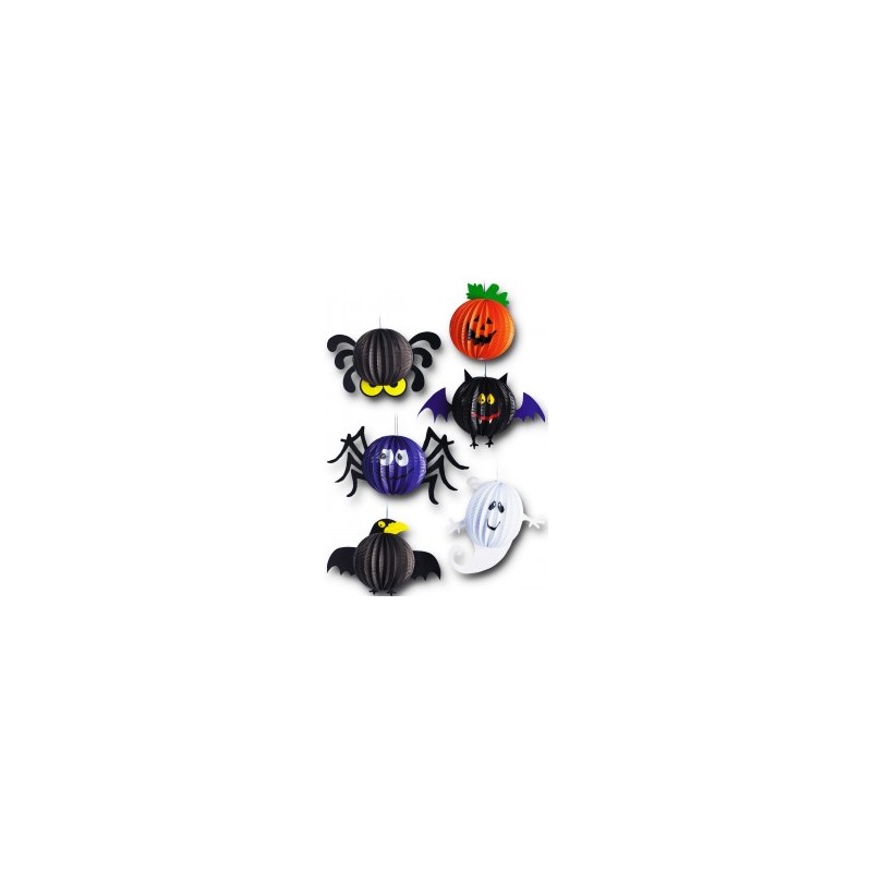 LAMPIONS PAPIER HALLOWEEN CITROUILLE OU FANTOME LAMPIONS PAPIER HALLOWEEN CITROUILLE OU FANTOME