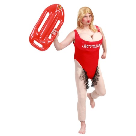 DEGUISEMENT LIFEGUARD SAUVETEUR HUMORISTIQUE TAILLE L