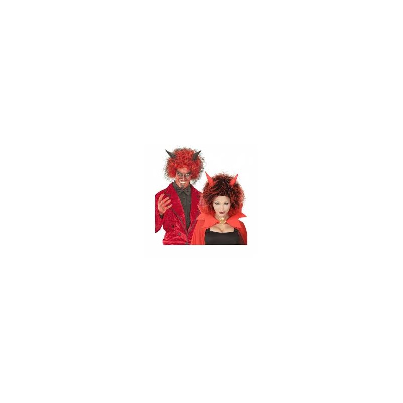 PERRUQUE DIABLE LUCIFER PERRUQUE DIABLE LUCIFER
