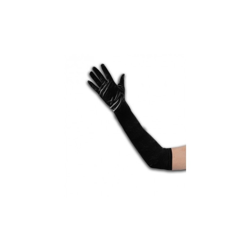 GANTS NOIR LONGS ADULTE GANTS NOIR LONGS ADULTE