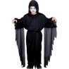 DEGUISEMENT TUNIQUE NOIRE FANTOME FAUCHEUSE TAILLE 10-12 ANS