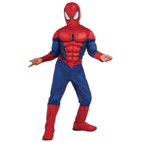 DEGUISEMENT SPIDERMAN MUSCLE TAILLE 3-4 ANS 