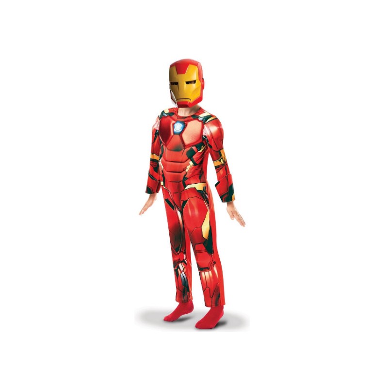 DEGUISEMENT IRON MAN AVEC MUSCLE TAILLE 3-4 ANS DEGUISEMENT IRON MAN AVEC MUSCLE TAILLE 3-4 ANS
