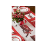 CHEMIN DE TABLE PERE NOEL HO HO HO