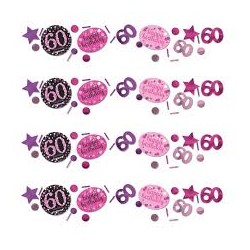 CONFETTIS DE TABLE 60 ANS 34 GR 